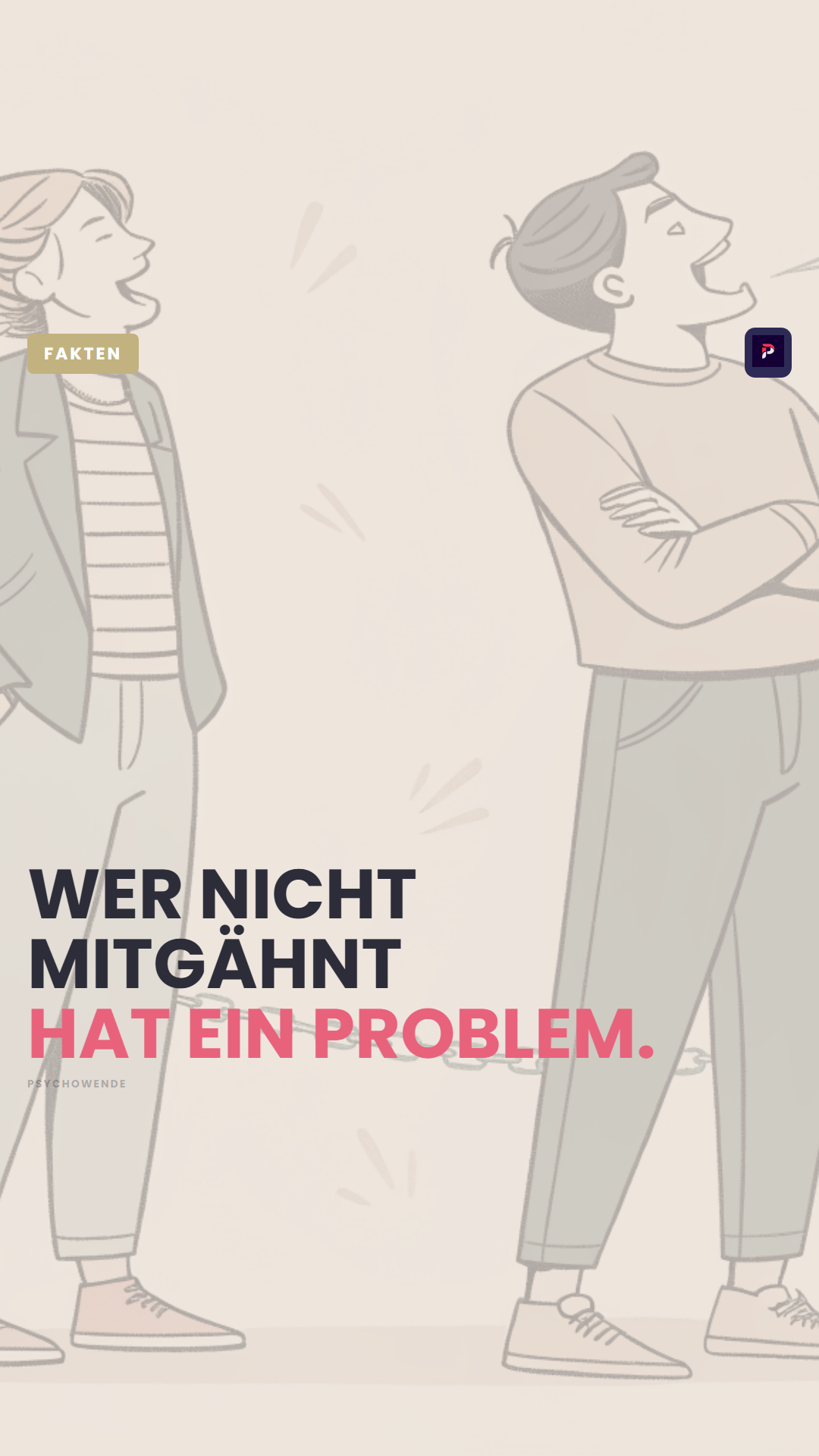 Was es bedeutet wenn du NICHT mitg&auml;hnst